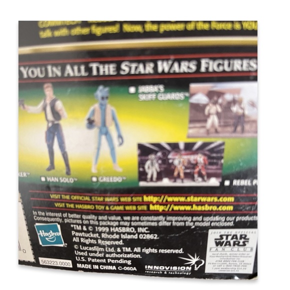 Star Wars Action Figure: Greedo with Comtech chip: Sealed: 90’s Hasbro Toy - Picture 3 of 4